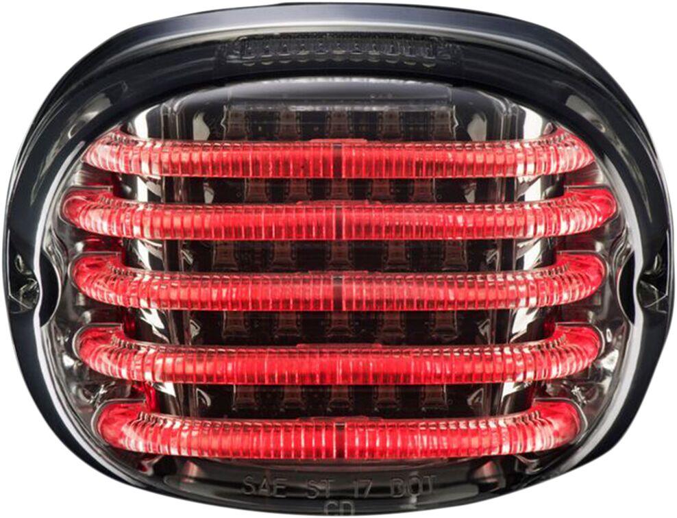 Custom Dynamics ProBeam Squareback LED Taillight Kit For Harley Davidson FLD 1690 2012-2013 Smoke