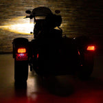 Custom Dynamics ProBeam Squareback LED Taillight Kit For Harley Davidson FLD 1690 2012-2013 Smoke
