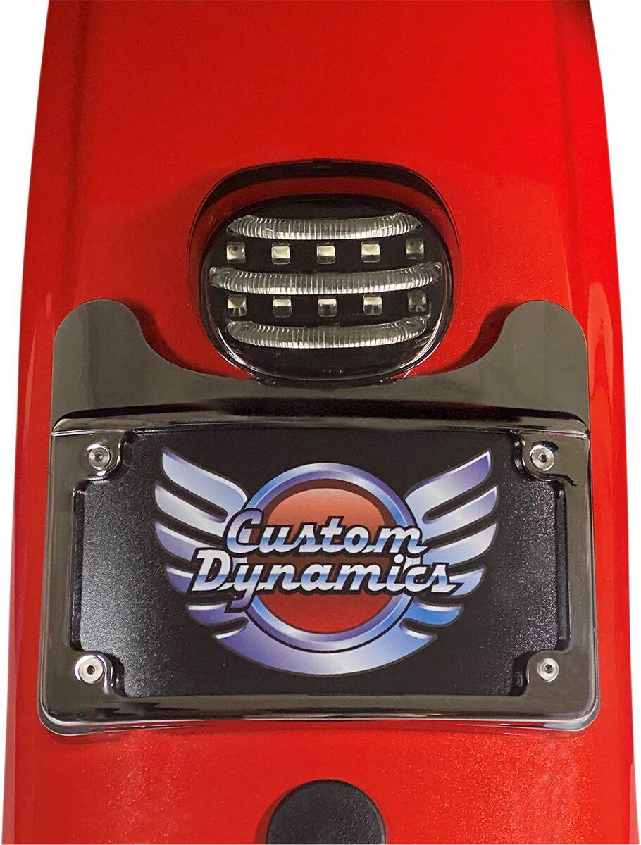 Custom Dynamics ProBeam Add on Mini Taillight For Harley Davidson FLHX 1584 2010-2011 Rear Smoke