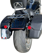 Custom Dynamics Integrated Taillight with Turn Signals For Harley Davidson FLFB 1750 2018-2020 Red
