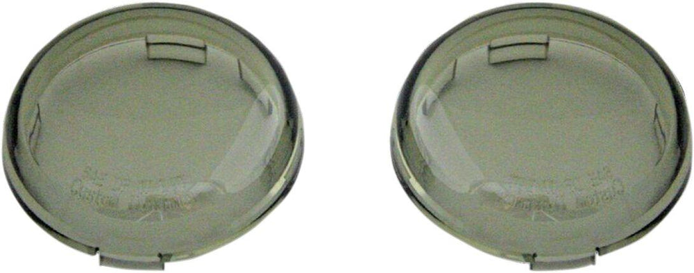 Custom Dynamics ProBeam Deuce-Style Turn Signal Lenses For Harley Davidson FLD 1690 2012-2013 Smoke
