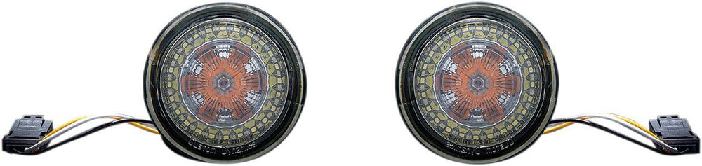 Custom Dynamics ProBeam Amber White Dynamic Ringz For Harley Davidson FLHTCUTGSE 1923 2020-2022 Smoke
