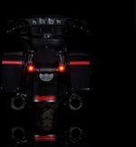 Custom Dynamics ProBeam Red LED Turn Signals with Red Lenses For Harley Davidson FLSB 1750 2018-2024 Red