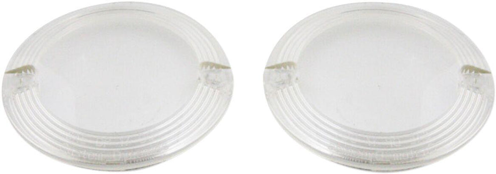 Custom Dynamics ProBeam Flat Signal Lenses For Harley Davidson FLHR 1340 1994-1998 Clear