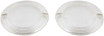 Custom Dynamics ProBeam Flat Signal Lenses For Harley Davidson FLHR 1340 1994-1998 Clear