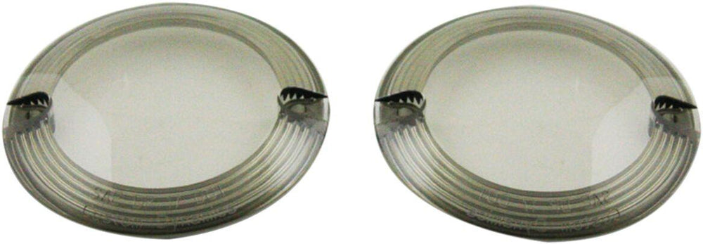 Custom Dynamics ProBeam Flat Signal Lenses For Harley Davidson FLHR 1340 1994-1998 Smoke