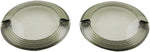 Custom Dynamics ProBeam Flat Signal Lenses For Harley Davidson FLHR 1340 1994-1998 Smoke