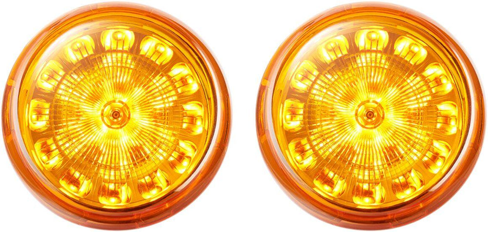 Custom Dynamics ProBeam Turn Signal Inserts For Harley Davidson FLH 1868 2021 Amber