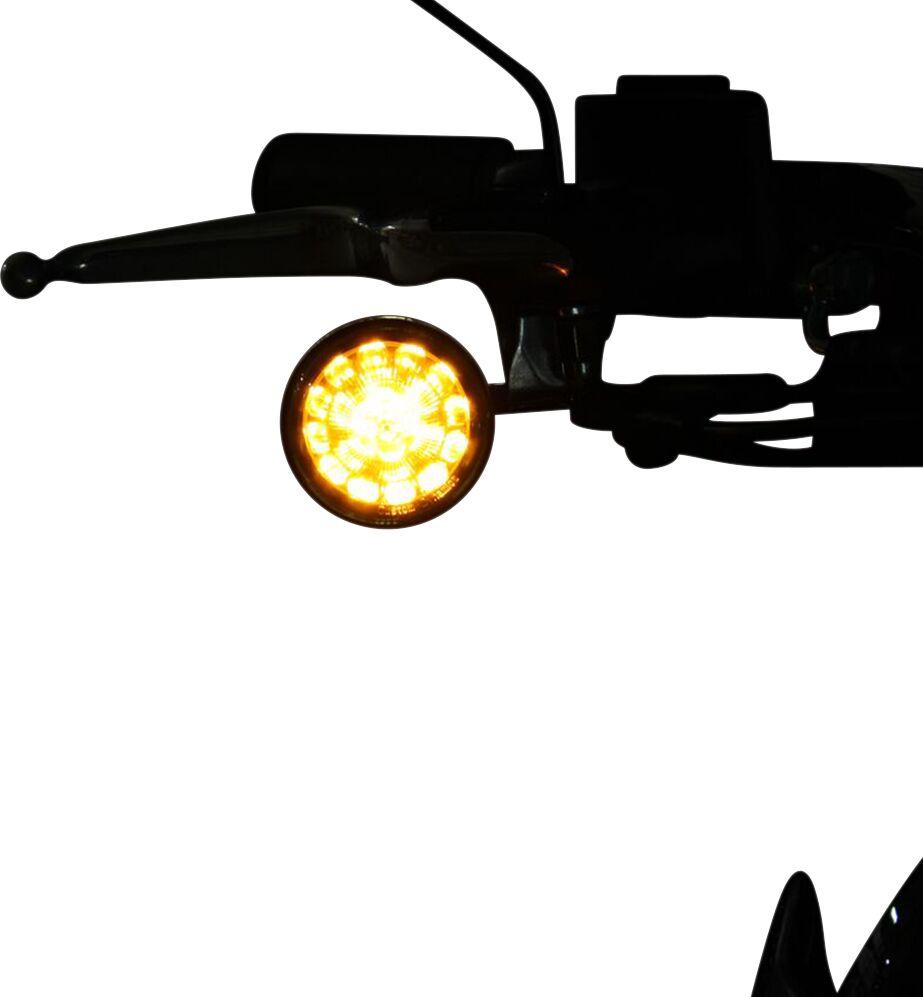 Custom Dynamics ProBeam Turn Signal Inserts For Harley Davidson FLD 1690 2012-2013 Amber