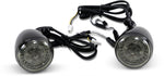 Custom Dynamics ProBeam Dynamic Ringz LED Front Turn Signals For Indian CHIEF 111 2015-2020 Front Black