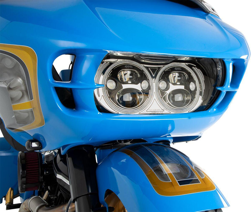 Custom Dynamics ProBeam Road Glide Turn Signals For Harley Davidson FLTRK 1868 2020-2024 Gloss Black Smoke