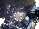 Custom Dynamics ProBeam Bullet Ringz 1157 Front Turn Signals For Harley Davidson FLD 1690 2012-2013 Front Chrome Smoke