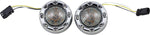 Custom Dynamics ProBeam Bullet Ringz 1157 Front Turn Signals For Harley Davidson FLHTCUTGSE 1923 2020-2022 Front Chrome Smoke