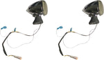 Custom Dynamics ProBeam Dynamic Ringz Front LED Turn Signals For Indian Scout 60 2016-2022 Front Chrome Smoke