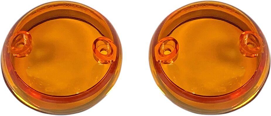 Custom Dynamics ProBeam Replacement Lens For Indian Scout 60 2016-2022 Amber