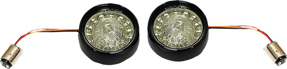 Custom Dynamics Turn Signal Insert For Harley Davidson FLFB 1750 2018-2020 Rear Black Smoke
