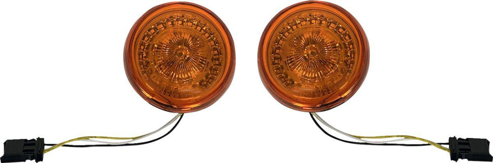 Custom Dynamics ProBeam Front Halo Turn Signals For Harley Davidson FLHTCUTGSE 1923 2020-2022 Amber