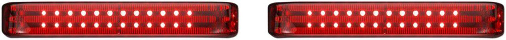 Custom Dynamics ProBeam Bagz LED Saddle Bag Lights For Harley Davidson FLHR 1690 Red