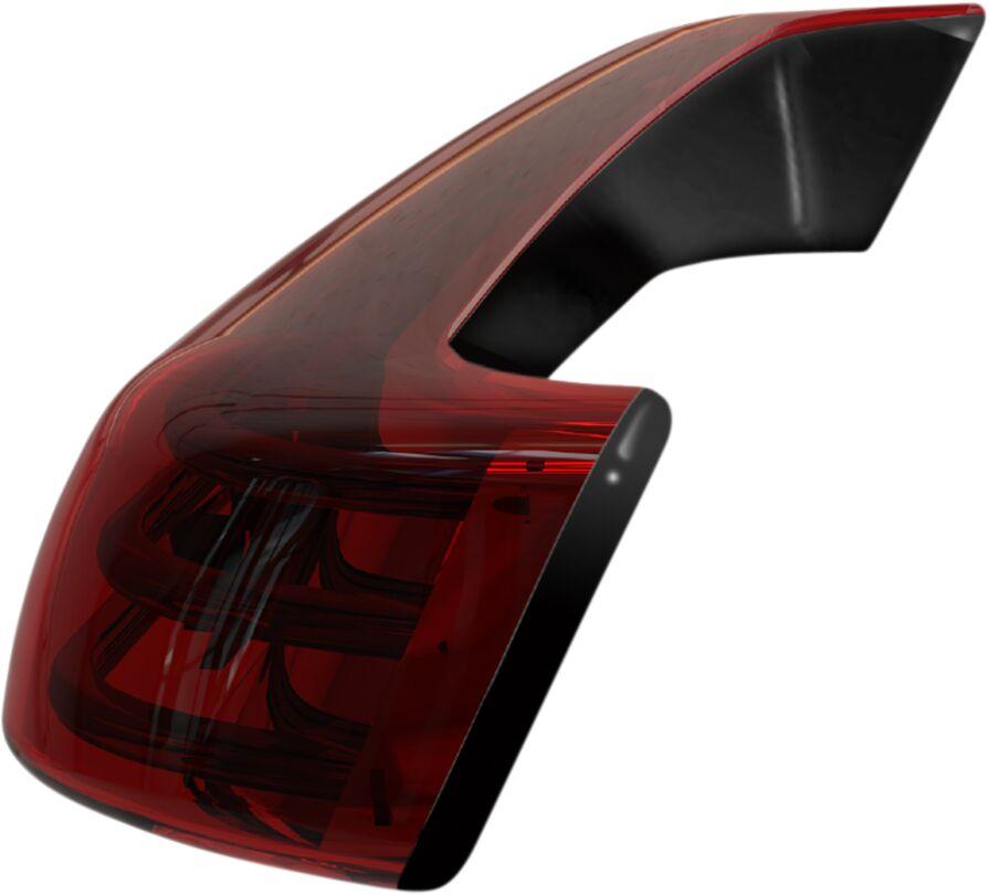 Custom Dynamics ProBeam Bagz LED Saddle Bag Lights For Harley Davidson FLHR 1690 Red