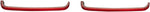 Custom Dynamics LED Low-Profile Bagz Accent Lights For Harley Davidson FLH 1868 2021 Rear Red