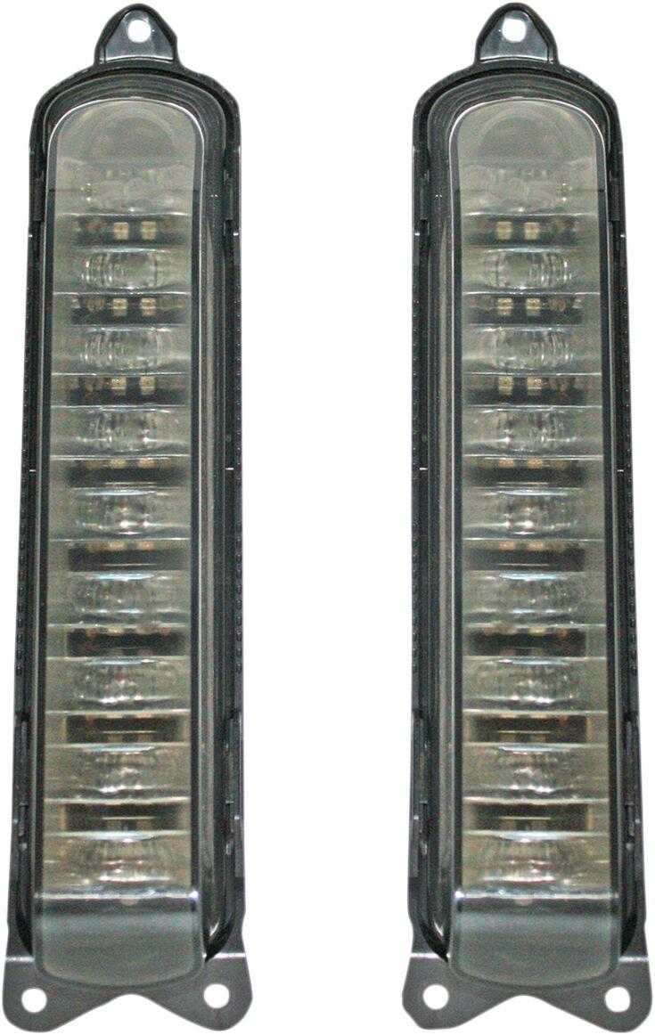 Custom Dynamics ProBeam LED Taillight Panels for CVO For Harley Davidson FLHRSE6 1800 2014 Smoke