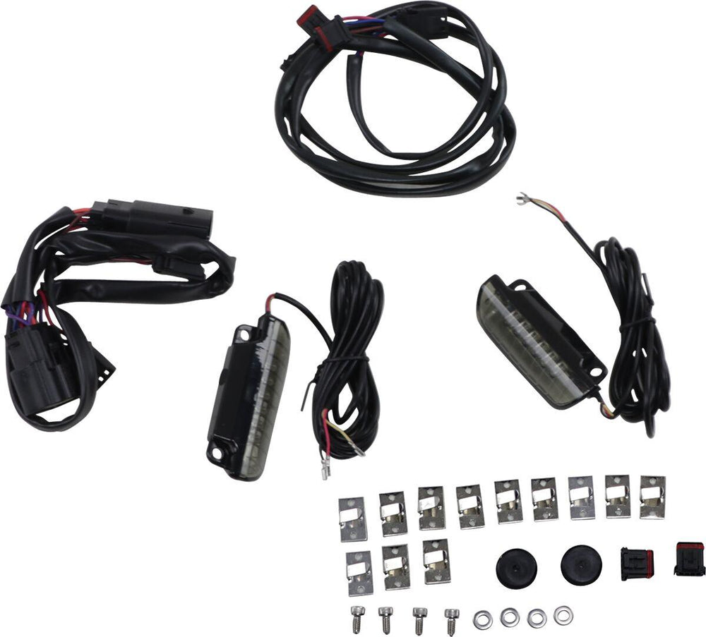 Custom Dynamics Luggage Rack LED Light Bar For Harley Davidson FLHXSE 1800 2010 Smoke