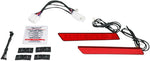 Custom Dynamics Saddlebag Latch  Lights For Harley Davidson FLHR 1340 1997-1998 Red