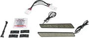 Custom Dynamics Saddlebag Latch  Lights For Harley Davidson FLHR 1340 1997-1998 Smoke