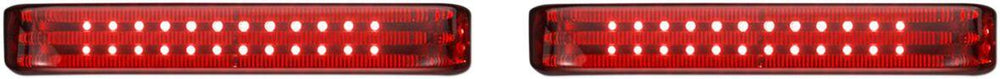 Custom Dynamics ProBeam LED Sequential Bagz Saddlebag Lights For Harley Davidson FLHR 1340 1997-1998 Red