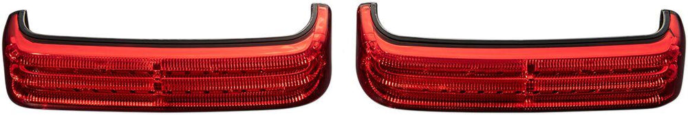 Custom Dynamics ProBeam LED Sequential Bagz Saddlebag Lights For Harley Davidson FLHR 1340 1997-1998 Red