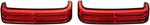 Custom Dynamics ProBeam LED Sequential Bagz Saddlebag Lights For Harley Davidson FLHR 1340 1997-1998 Red