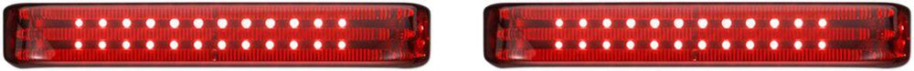 Custom Dynamics ProBeam LED Sequential Bagz Saddlebag Lights For Harley Davidson FLHR 1340 1997-1998 Red