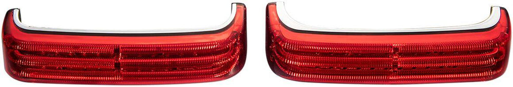 Custom Dynamics ProBeam LED Sequential Bagz Saddlebag Lights For Harley Davidson FLHR 1340 1997-1998 Red