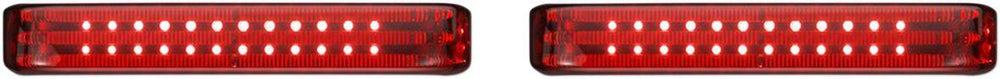 Custom Dynamics ProBeam LED Sequential Bagz Saddlebag Lights For Harley Davidson FLHX 1584 2010-2011 Red