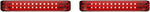 Custom Dynamics ProBeam LED Sequential Bagz Saddlebag Lights For Harley Davidson FLHX 1584 2010-2011 Red