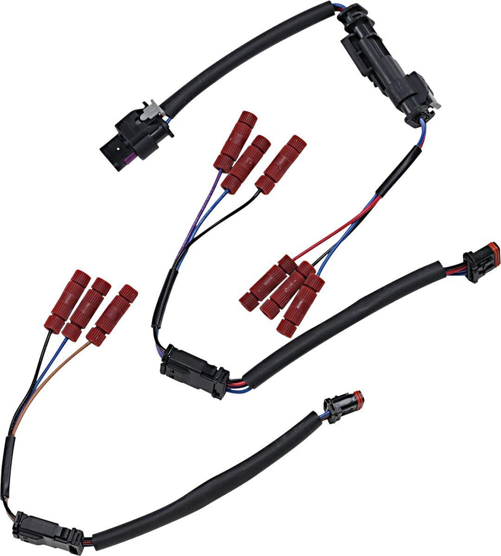 Custom Dynamics Rear Wiring Harness For Harley Davidson FLDE 1750 2018-2020