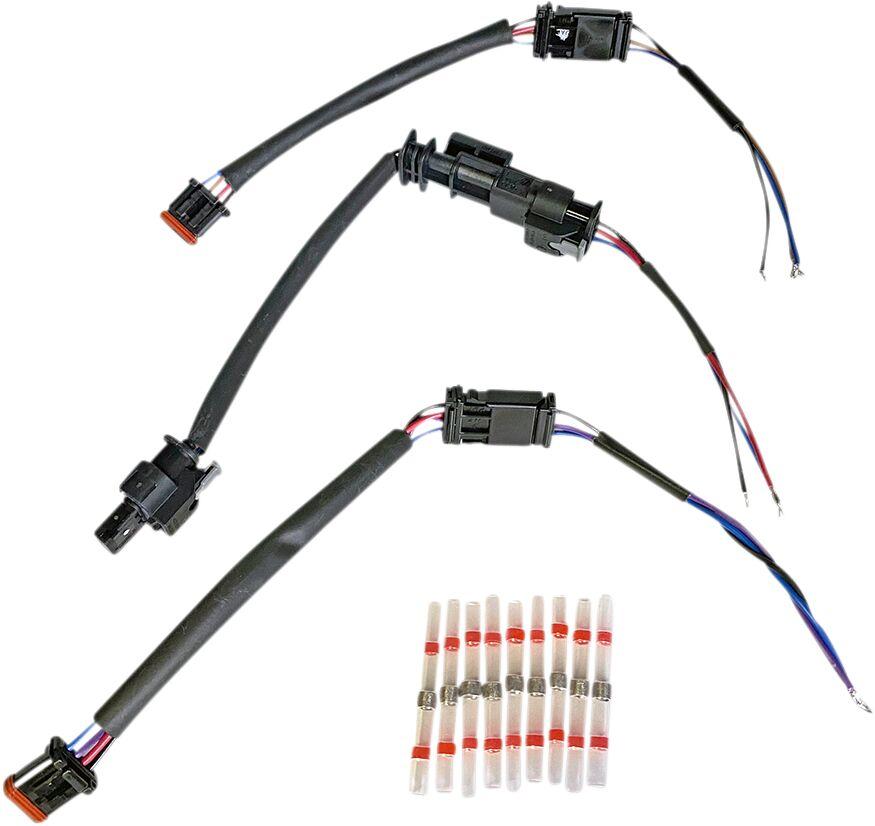 Custom Dynamics Rear Wiring Harness For Harley Davidson FLDE 1750 2018-2020