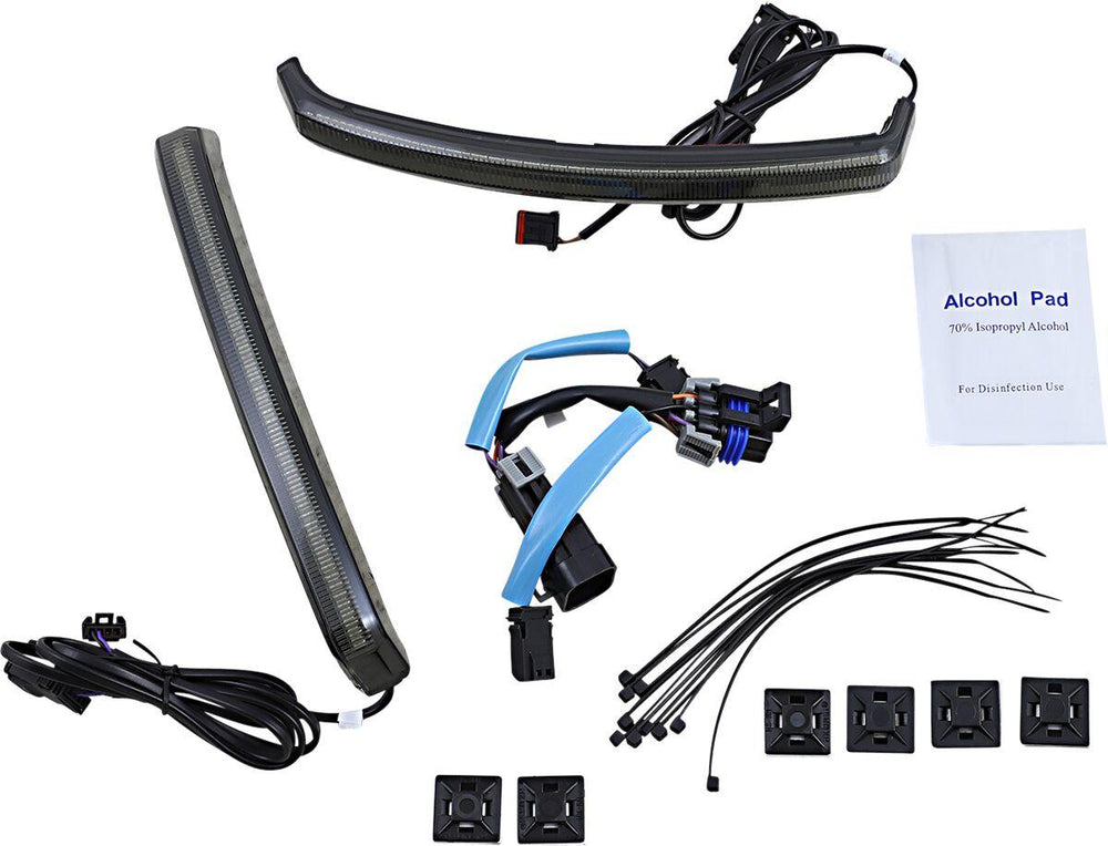 Custom Dynamics LED Saddlebag Lights For Indian Challenger 108 2020-2024 Rear Smoke