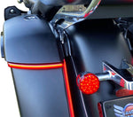 Custom Dynamics LED Saddle Bag Lights For Indian Challenger 108 2022 Rear Red