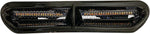 Custom Dynamics Genesis 4 All-In-One Dynamic LED Batwing Fairing Vent Insert For Harley Davidson FLH 1868 2021 Black Gloss