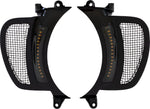 Custom Dynamics Genesis 4 Dynamic LED Road Glide Vent Inserts For Harley Davidson FLTRK 1868 2020-2024 Black Smoke