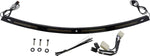 Custom Dynamics Genesis 4 Dynamic LED Batwing Windshield Trim For Harley Davidson FLHT 1340 1996-1998 Black Smoke