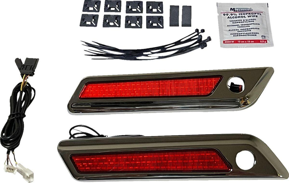 Custom Dynamics Saddlebag LED Latch Light For Harley Davidson FLH 1868 2021 Red
