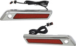 Custom Dynamics Saddlebag Latch Dual Color Accent Lights For Harley Davidson FLH 1868 2021 Red