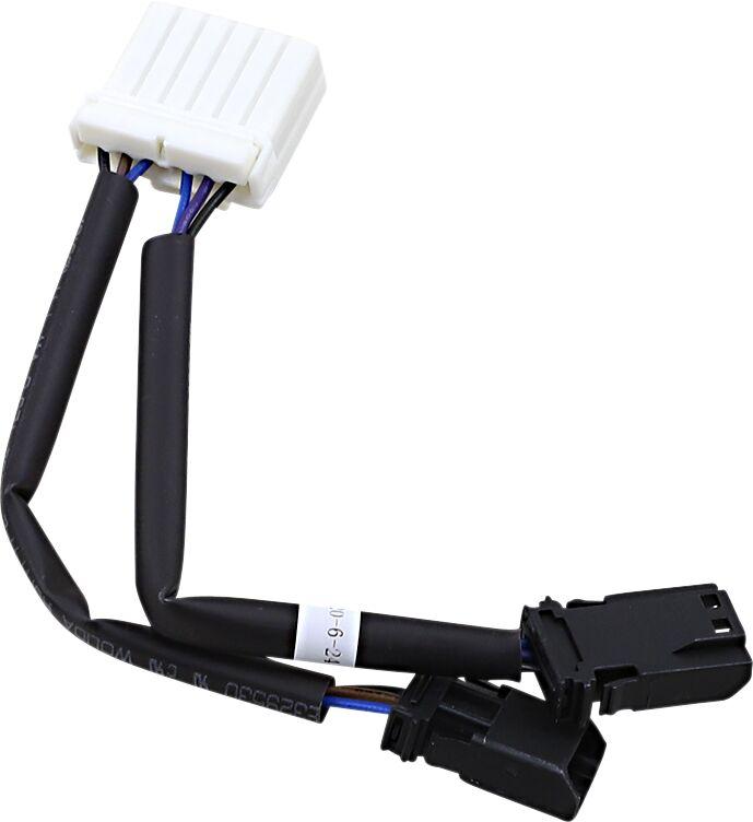 Custom Dynamics ProBeam Dynamic Strips Adapter For Harley Davidson FLHR 1450 1999-2003 - Black White
