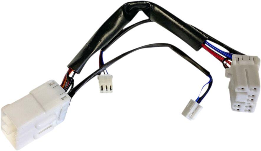 Custom Dynamics Wiring Adapter for Red Plasma Rods For Harley Davidson FLD 1690 2012-2013 - Black