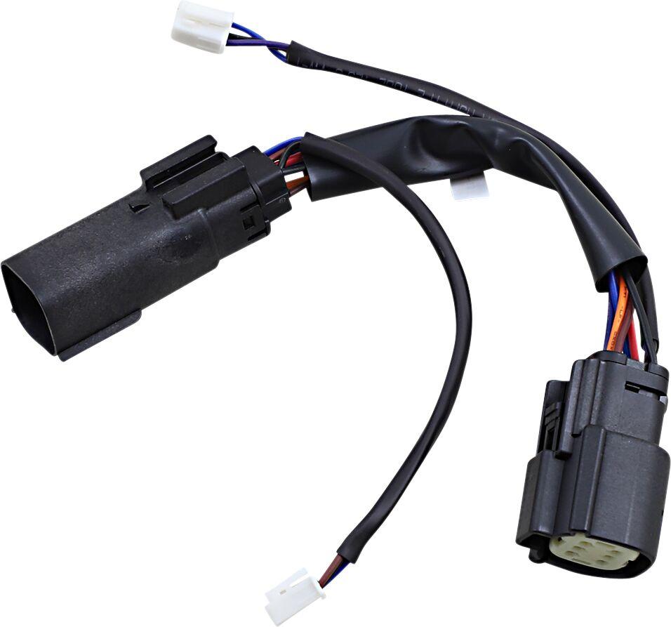 Custom Dynamics Wiring Adapter for Red Plasma Rods For Harley Davidson FLHX 1584 2010-2011 - Black