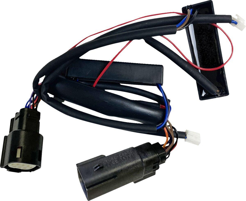 Custom Dynamics Run Brake Turn Lighting Accessory Adapter For Harley Davidson FLHX 1584 2010-2011 - Black