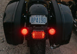 Custom Dynamics Low Profile LED Taillight For Harley Davidson FLD 1690 2012-2013 Rear Smoke