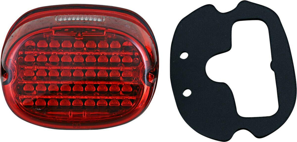 Custom Dynamics Low Profile LED Taillight For Harley Davidson FLD 1690 2012-2013 Rear Red